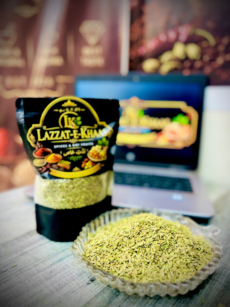 LAZZAT E KHAAS – Premium Green Saunf